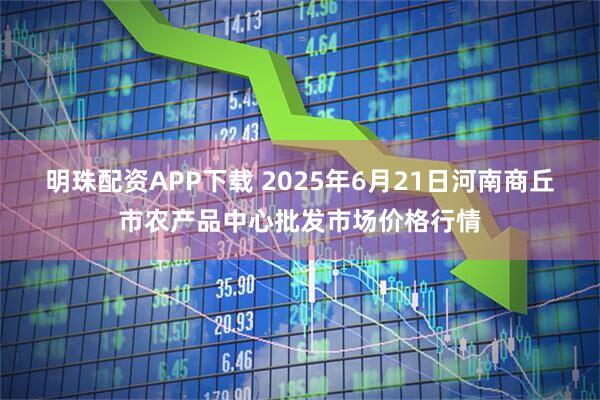 明珠配资APP下载 2025年6月21日河南商丘市农产品中心批发市场价格行情